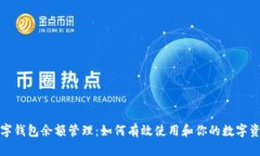 数字钱包余额管理：如何有效使用和你的数字资